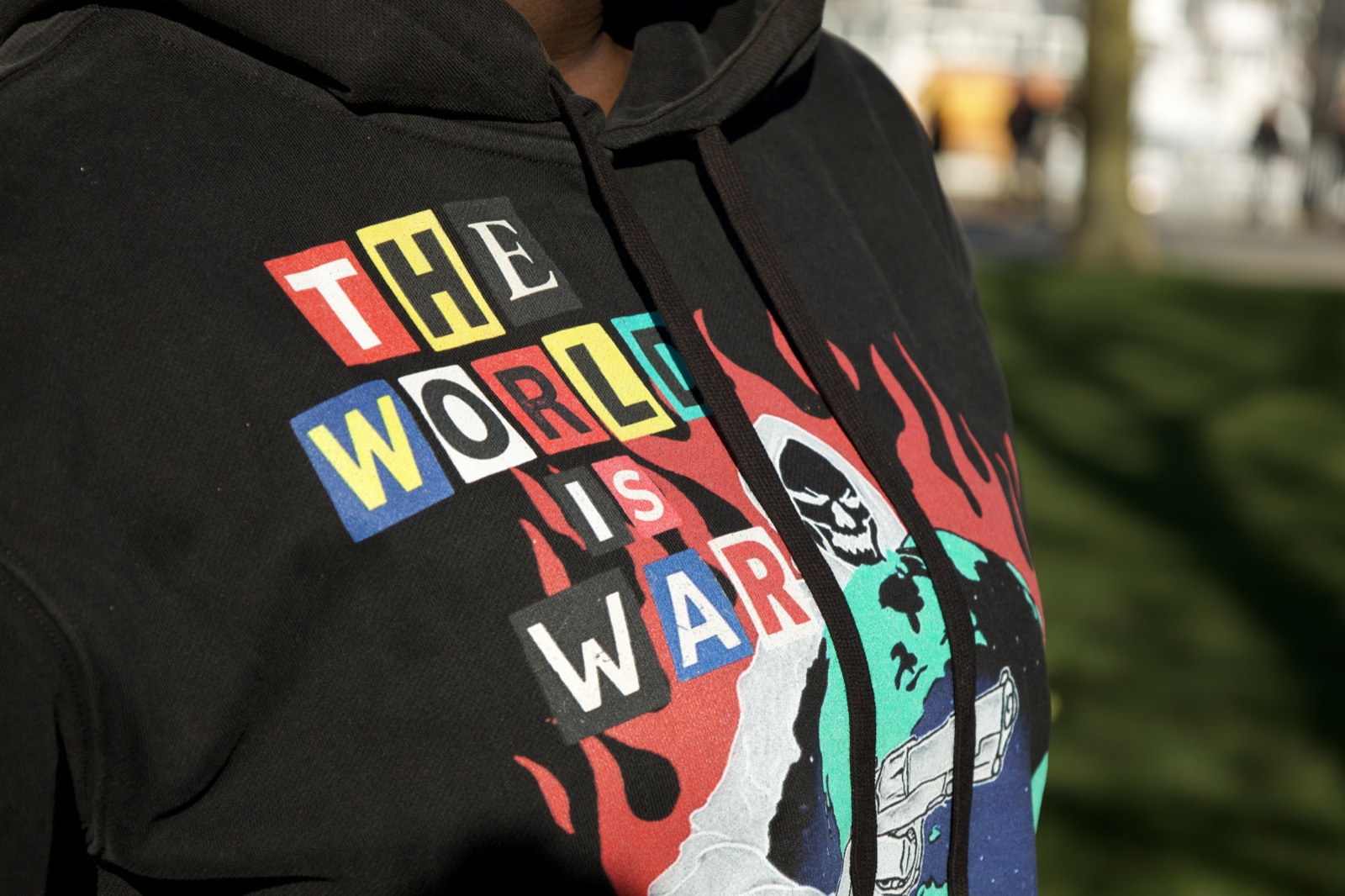 Hoodie Detail Close-up